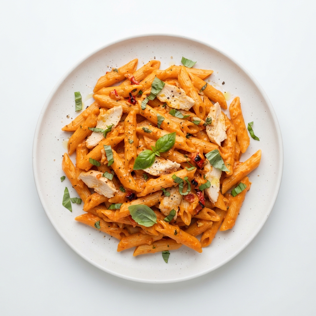Roasted Red Pepper Chicken Penne — frozen ready meal