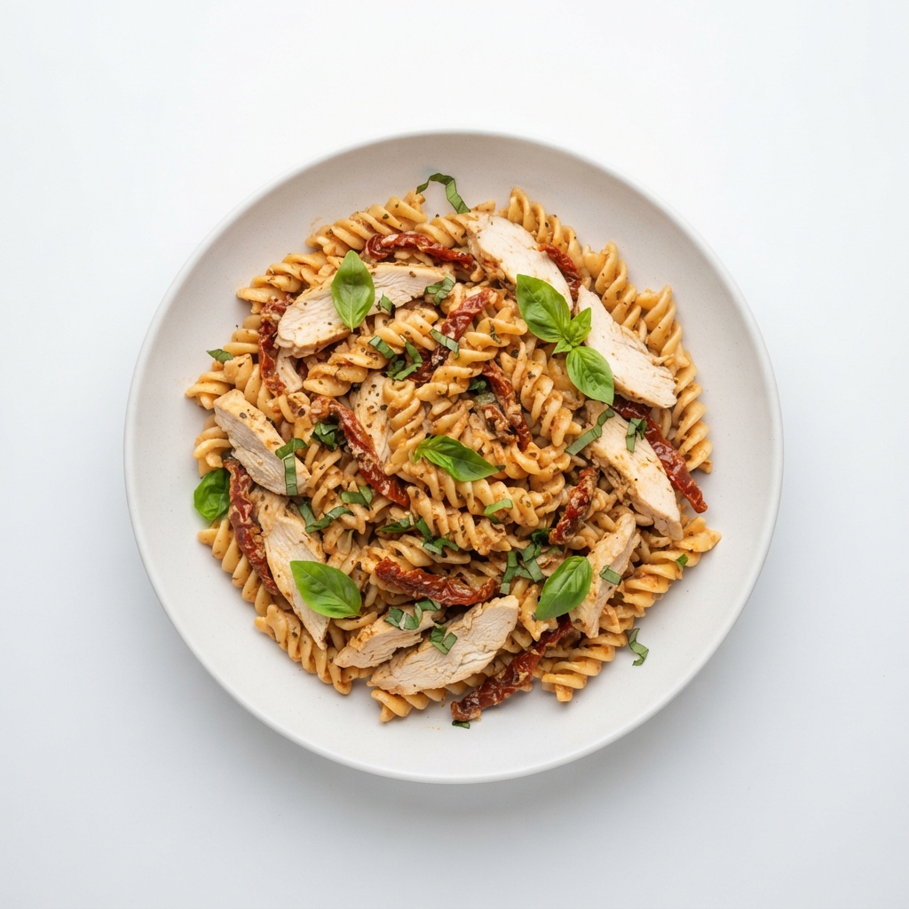 Sun Dried Tomato Chicken Fusilli — frozen ready meal